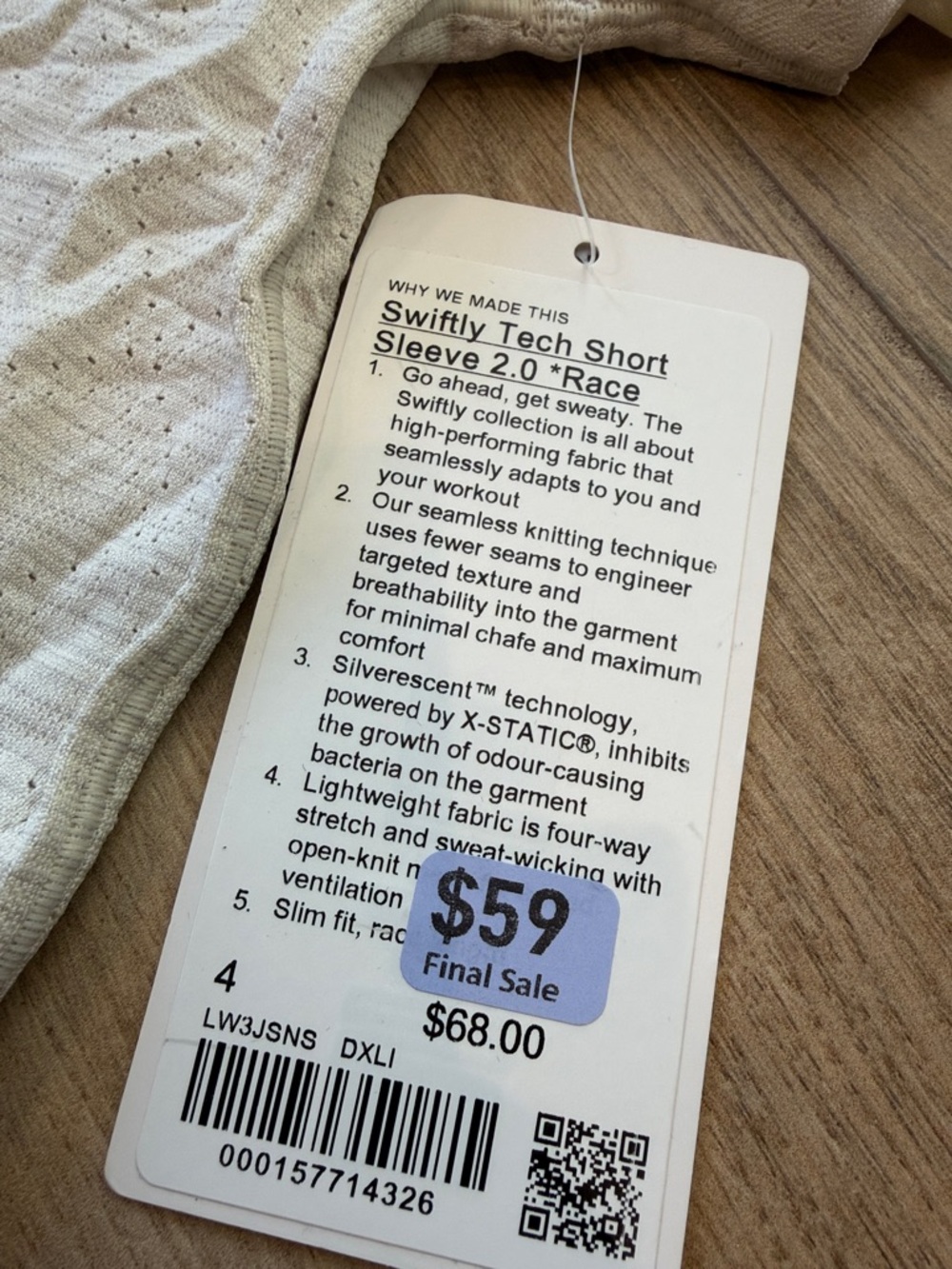 Lululemon Swifty Tech Short Sleeve - Picture 2 of 4